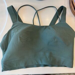 Lululemon Like a Cloud Ribbed Longline Bra D/DD